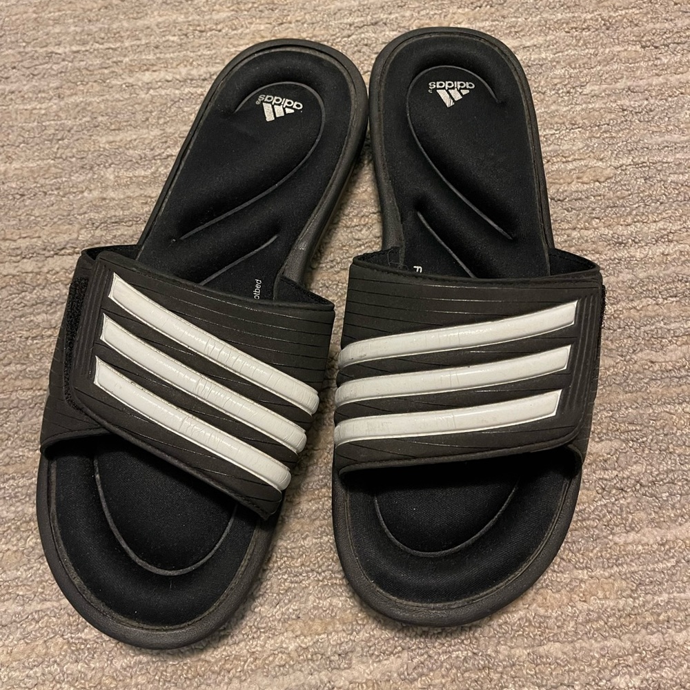 Adidas’s fit foam slides